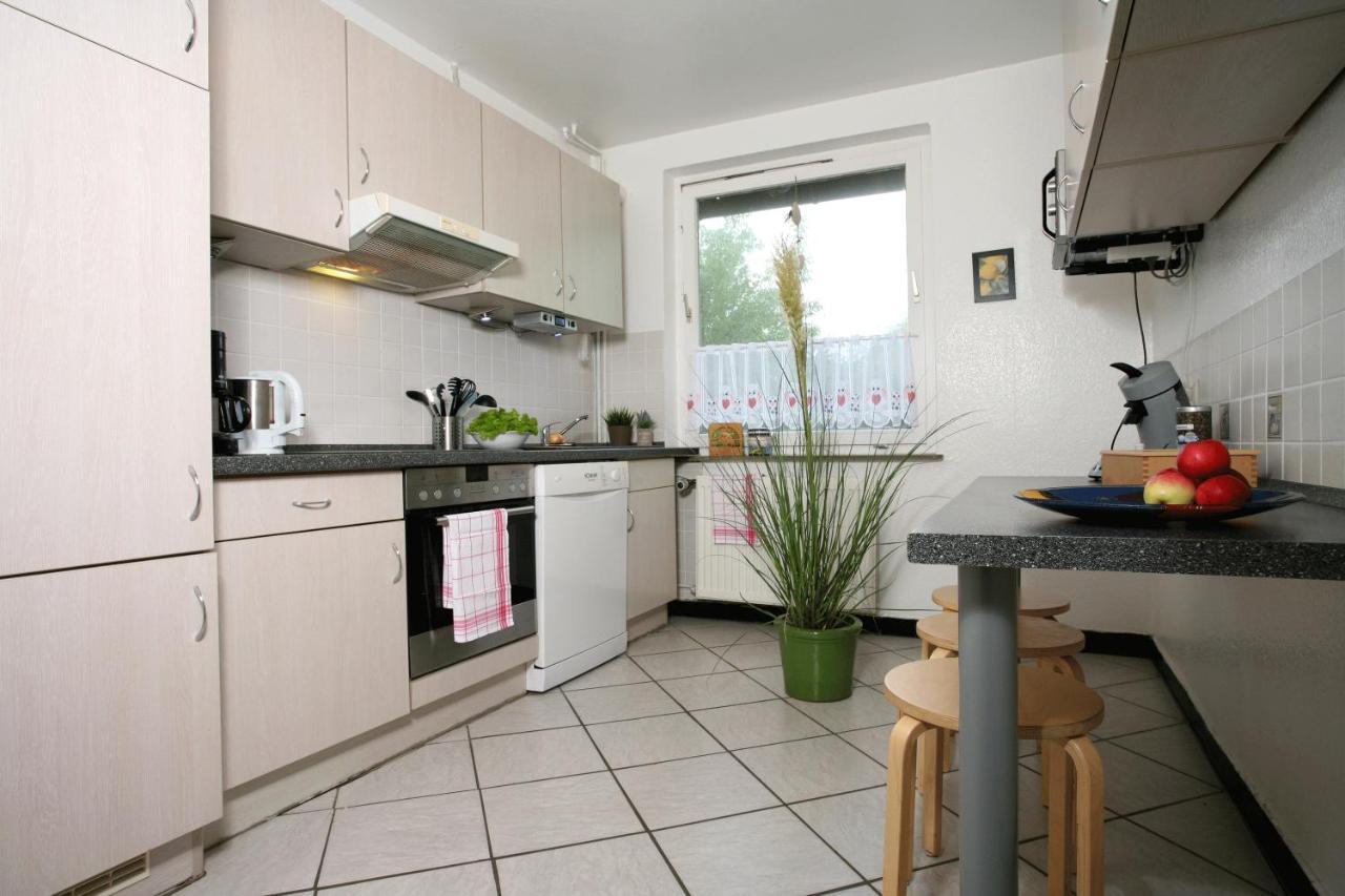 ברגן Ferienwohnung Zum Alten Zollhaus מראה חיצוני תמונה