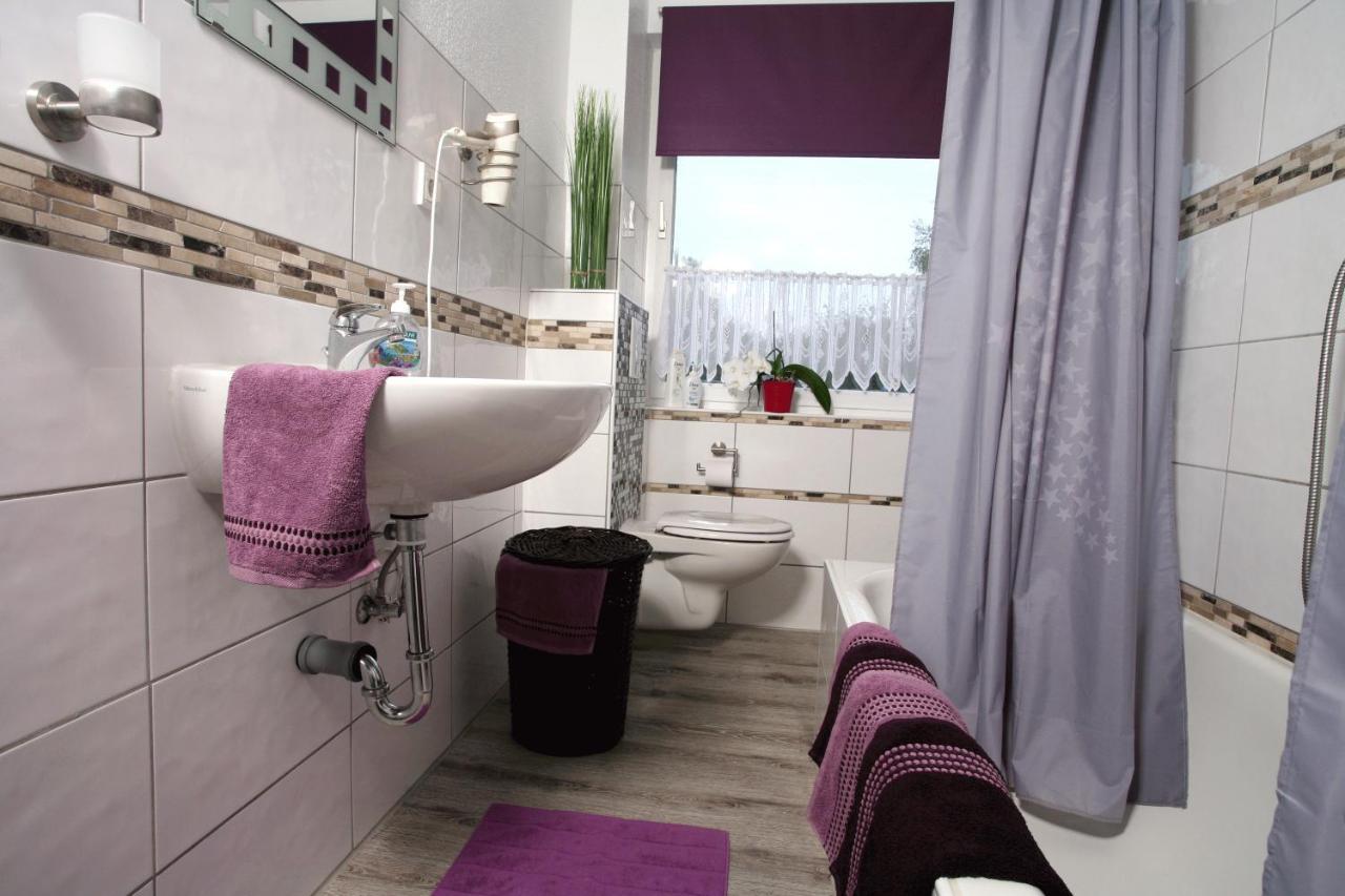 ברגן Ferienwohnung Zum Alten Zollhaus מראה חיצוני תמונה